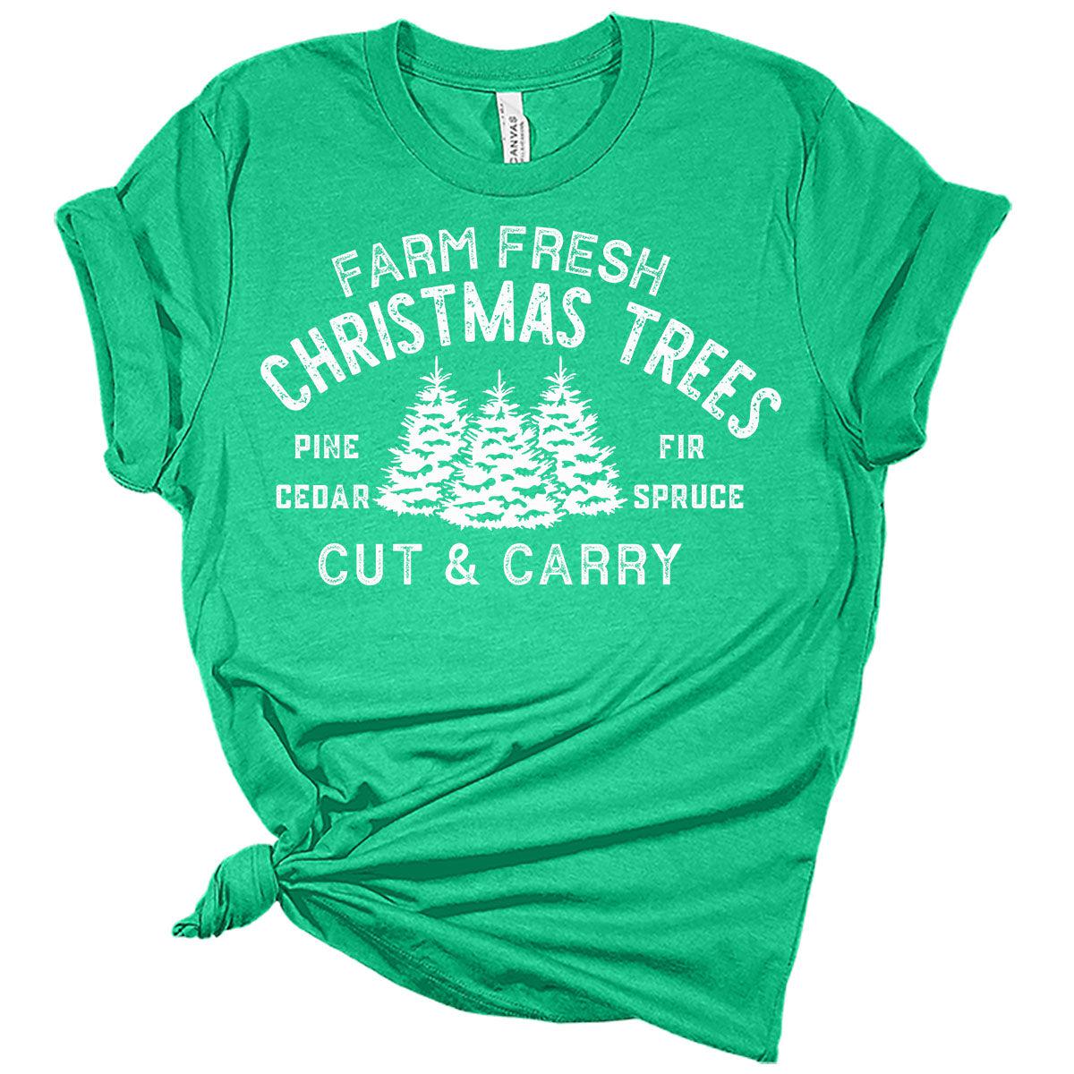 Farm Fresh Christmas Trees Christmas Shirts For Women T-Shirt