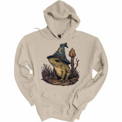 Frog Wizard Cottagecore Aesthetic Graphic Hoodies
