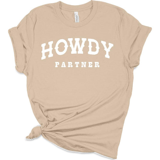 Howdy Shirt Cute Country Short Sleeve Tops Cowgirl Graphic Tees Western Shirts for Women