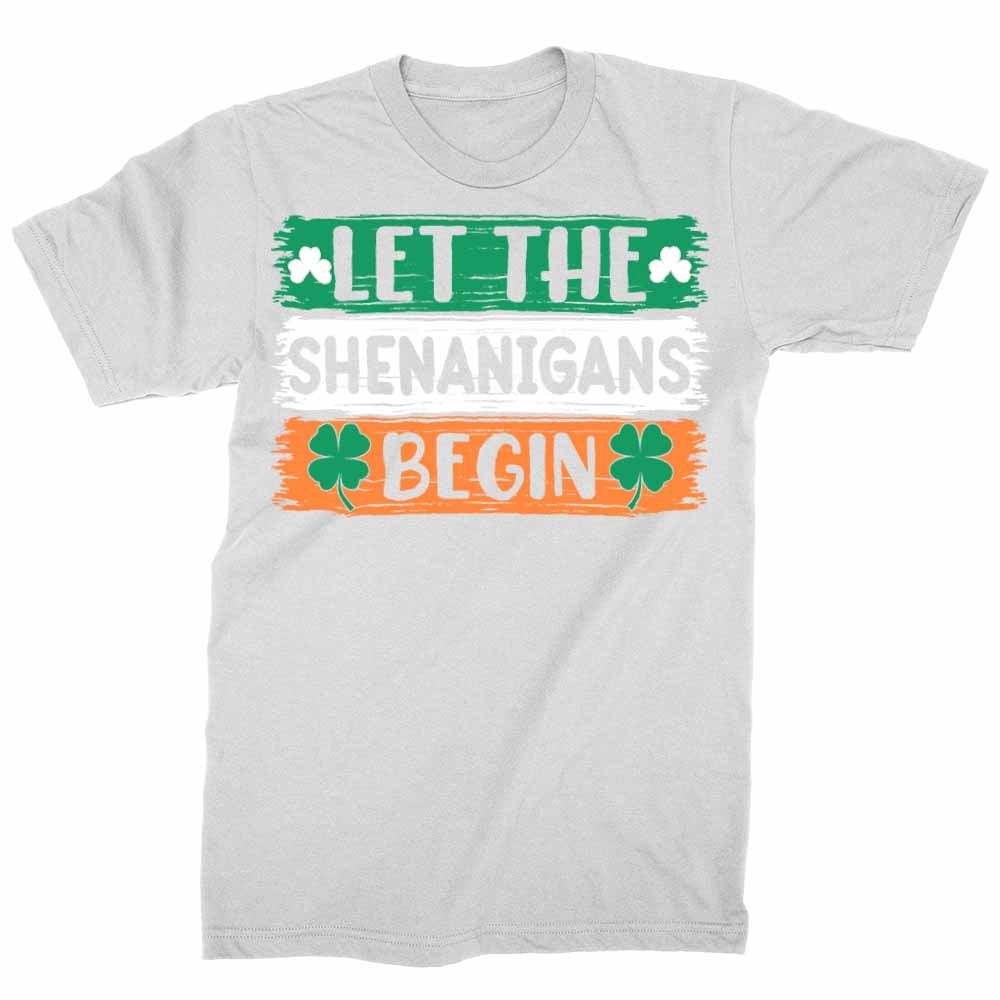 Let The Shenanigans Begin Saint Patrick's Day Men's Graphic Tee