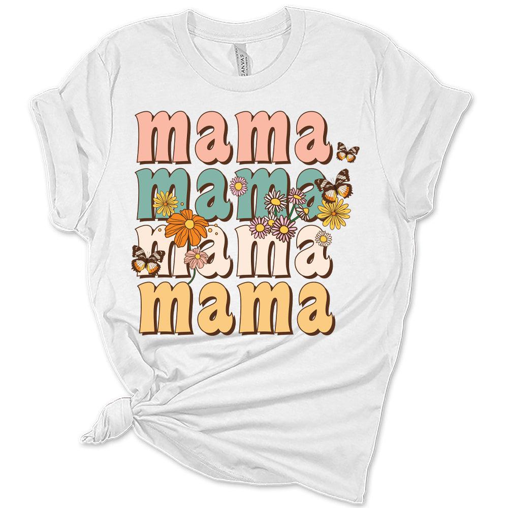 Mama Mama Retro Women's Graphic Tee