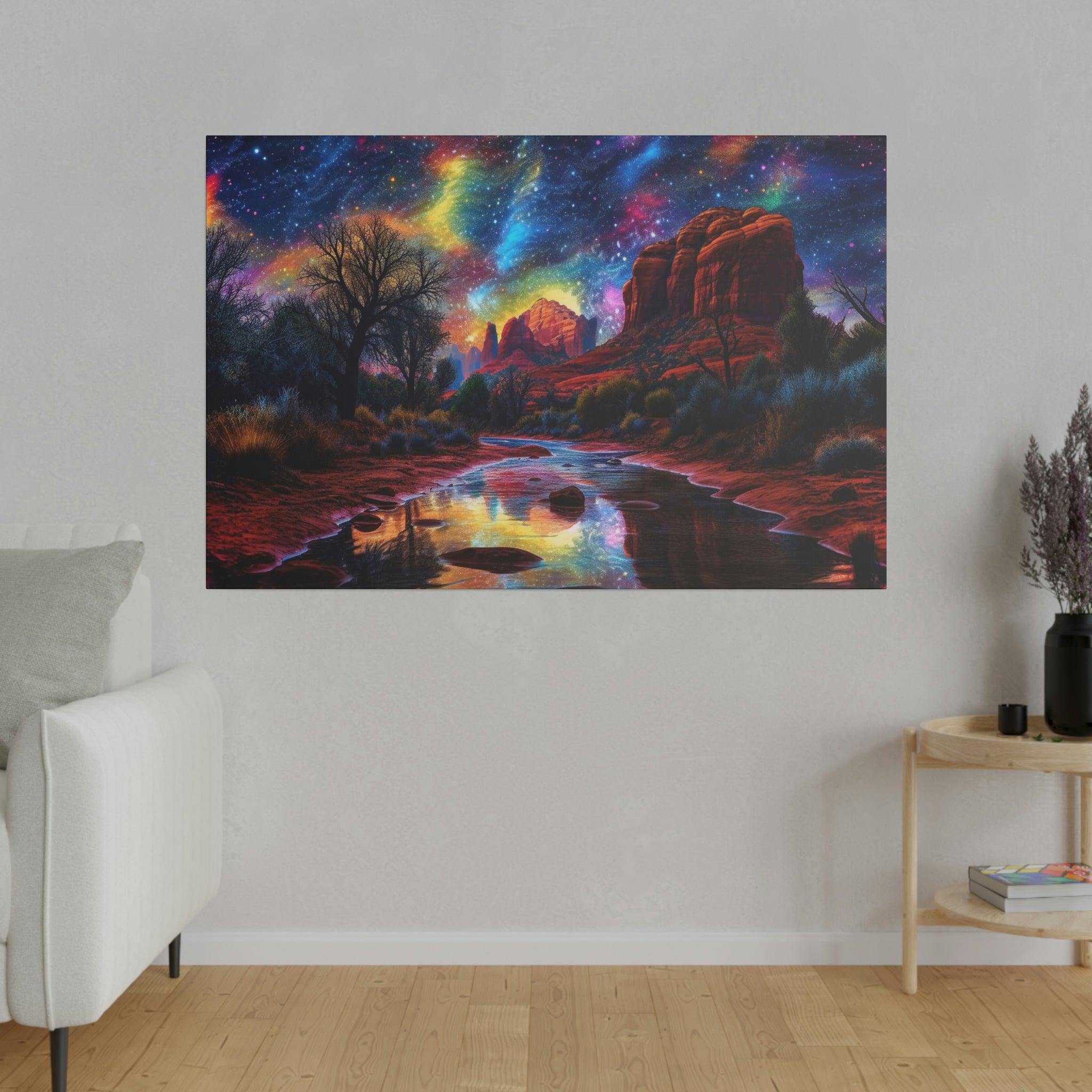 Galactic Stream - Matte Canvas, Stretched
