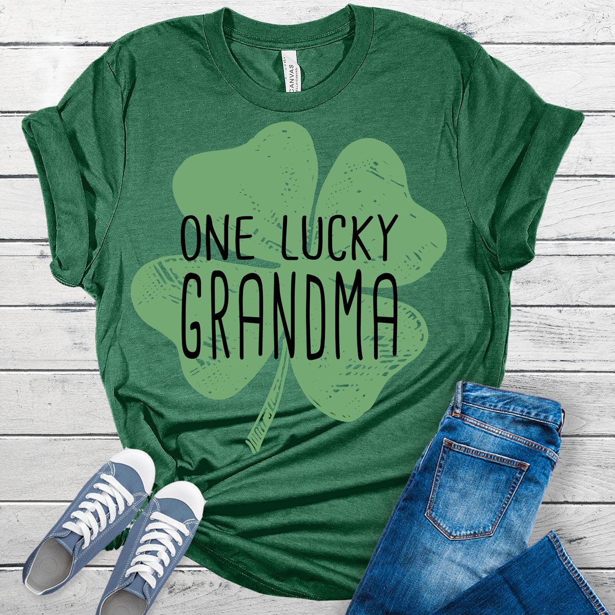 One Lucky Grandma St. Patrick's Day Women's T-Shirt