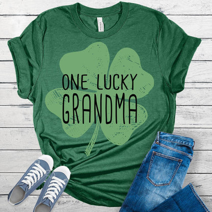 One Lucky Grandma St. Patrick's Day Women's T-Shirt