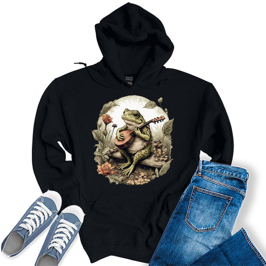 Frog Hoodie Cottagecore Clothes Aesthetic Y2k Graphic Print Hoodies For Women