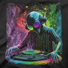 DJ Spacetime Men's Graphic Print T-Shirt
