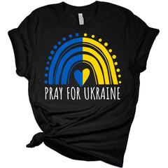 Pray For Ukraine Women's Bella T-Shirt
