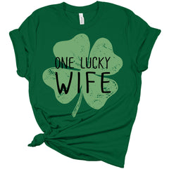 One Lucky Wife St. Patrick's Day Women's T-Shirt