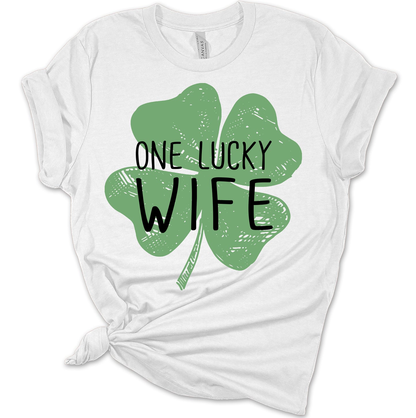 One Lucky Wife St. Patrick's Day Women's T-Shirt