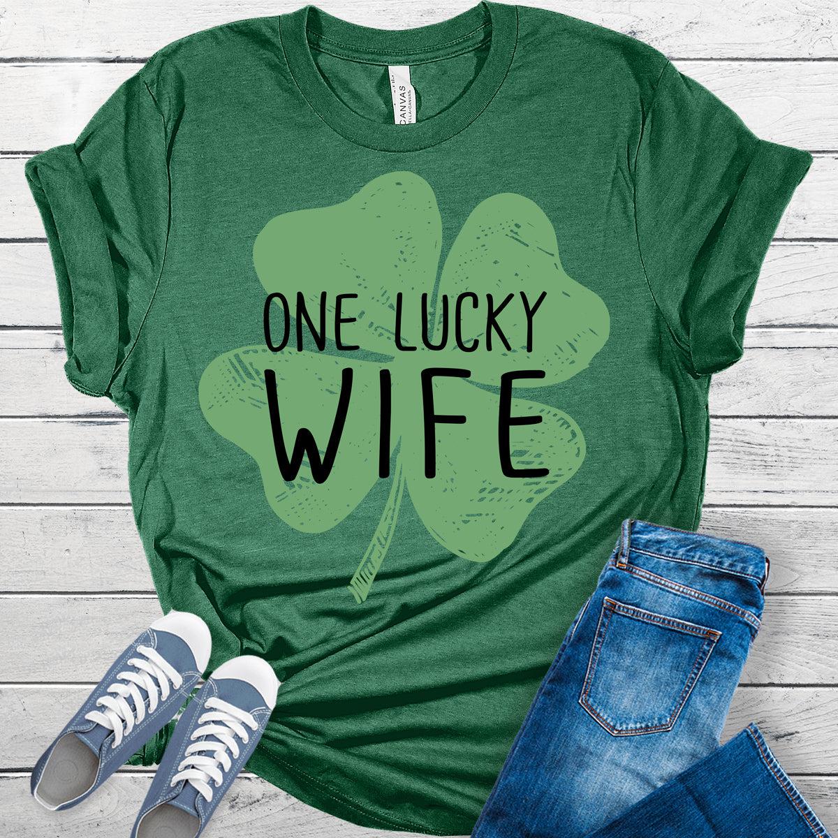 One Lucky Wife St. Patrick's Day Women's T-Shirt